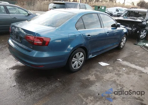 2017 Volkswagen Jetta 1.4T S from USA, damaged, VIN 3VW167AJ9HM412491